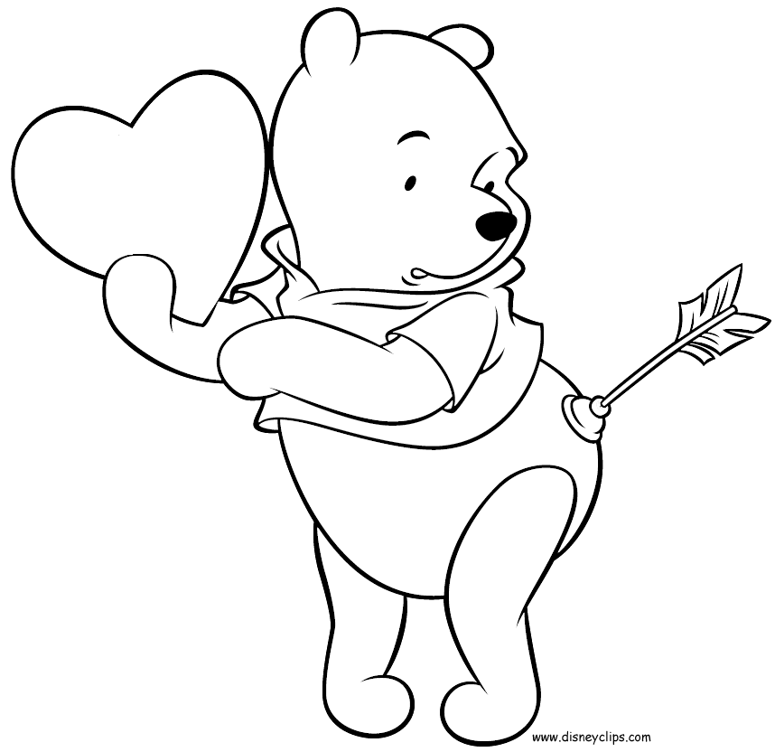 valentine day coloring pages clifford - photo #15